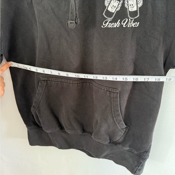 Champion Fresh Vibes Gray Hoodie Men’s S - Picture 6 of 8